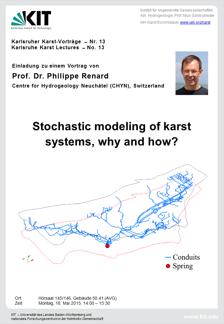 Flyer Karstvortrag Nr. 13